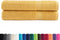 vidaXL - Saunadoeken - SOLUND - 2 - st - 600 - g/m² - 80x200 - cm - goudkleurig