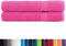 vidaXL - Saunadoeken - SOLUND - 2 - st - 600 - g/m² - 80x200 - cm - roze