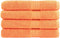 vidaXL - Saunadoeken - SOLUND - 4 - st - 600 - g/m² - 80x200 - cm - oranje