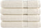 vidaXL - Saunadoeken - SOLUND - 4 - st - 600 - g/m² - 80x200 - cm - crèmekleurig