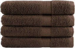 vidaXL - Saunadoeken - SOLUND - 4 - st - 600 - g/m² - 80x200 - cm - bruin