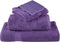 vidaXL - Saunadoeken - SOLUND - 4 - st - 600 - g/m² - 80x200 - cm - paars