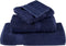 vidaXL - Saunadoeken - SOLUND - 4 - st - 600 - g/m² - 80x200 - cm - marineblauw