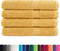 vidaXL - Saunadoeken - SOLUND - 4 - st - 600 - g/m² - 80x200 - cm - goudkleurig