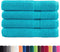 vidaXL - Saunadoeken - SOLUND - 4 - st - 600 - g/m² - 80x200 - cm - turquoise