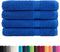 vidaXL - Saunadoeken - SOLUND - 4 - st - 600 - g/m² - 80x200 - cm - blauw