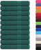 vidaXL - Saunahanddoeken - 10 - st - 80x200 - cm - 360 - g/m² - 100% - katoen - groen