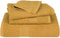 vidaXL - Saunahanddoeken - 2 - st - 80x200 - cm - 360 - g/m² - 100% - katoen - goudkleurig