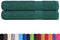 vidaXL - Saunahanddoeken - 2 - st - 80x200 - cm - 360 - g/m² - 100% - katoen - groen