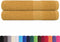 vidaXL - Saunahanddoeken - 2 - st - 80x200 - cm - 360 - g/m² - 100% - katoen - goudkleurig