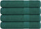 vidaXL - Saunahanddoeken - 4 - st - 80x200 - cm - 360 - g/m² - 100% - katoen - groen