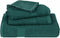 vidaXL - Saunahanddoeken - 4 - st - 80x200 - cm - 360 - g/m² - 100% - katoen - groen