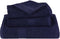 vidaXL - Saunahanddoeken - 4 - st - 80x200 - cm - 360 - g/m² - 100% - katoen - marineblauw