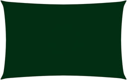 vidaXL Schaduwdoek rechthoekig 3x6 m oxford stof donkergroen