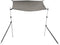 vidaXL - Schaduwdoek - T-top - 170x170x(115-183) - cm - antracietgrijs