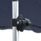 vidaXL - Schaduwdoek - T-top - 170x170x(115-183) - cm - blauw