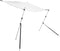 vidaXL - Schaduwdoek - T-top - 170x170x(115-183) - cm - wit