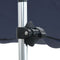 vidaXL - Schaduwdoek - T-top - 170x208x(115-183) - cm - marineblauw