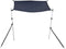 vidaXL - Schaduwdoek - T-top - 170x208x(115-183) - cm - marineblauw