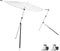 vidaXL - Schaduwdoekset - T-top - 170x170x(113-182,5) - cm - wit