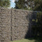 vidaXL - Schanskorf - 100x100x200 - cm - gegalvaniseerd - ijzer - zilverkleurig