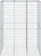 vidaXL - Schanskorf - 150x100x200 - cm - gegalvaniseerd - ijzer - zilverkleurig