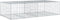 vidaXL - Schanskorf - 200x100x50 - cm - gegalvaniseerd - ijzer - zilverkleurig