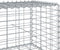 vidaXL - Schanskorf - 200x100x50 - cm - gegalvaniseerd - ijzer - zilverkleurig