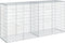 vidaXL - Schanskorf - 200x50x100 - cm - gegalvaniseerd - ijzer - zilverkleurig