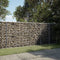 vidaXL - Schanskorf - 200x50x100 - cm - gegalvaniseerd - ijzer - zilverkleurig