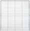vidaXL - Schanskorf - 200x50x200 - cm - gegalvaniseerd - ijzer - zilverkleurig