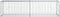 vidaXL - Schanskorf - 200x50x50 - cm - gegalvaniseerd - ijzer - zilverkleurig