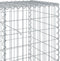 vidaXL - Schanskorf - 500x50x100 - cm - gegalvaniseerd - ijzer - zilverkleurig