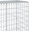 vidaXL - Schanskorf - 500x50x200 - cm - gegalvaniseerd - ijzer - zilverkleurig