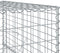 vidaXL - Schanskorf - 600x100x150 - cm - gegalvaniseerd - ijzer - zilverkleurig