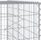 vidaXL - Schanskorf - 700x100x200 - cm - gegalvaniseerd - ijzer - zilverkleurig