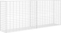vidaXL - Schanskorf - 85x30x200 - cm - gegalvaniseerd - staal