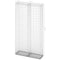 vidaXL - Schanskorf - 85x30x200 - cm - gegalvaniseerd - staal