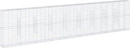 vidaXL - Schanskorf - 900x50x200 - cm - gegalvaniseerd - ijzer - zilverkleurig