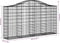 vidaXL - Schanskorf - gewelfd - 200x30x100/120 - cm - gegalvaniseerd - ijzer