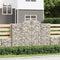 vidaXL - Schanskorf - gewelfd - 200x30x140/160 - cm - gegalvaniseerd - ijzer