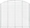 vidaXL - Schanskorf - gewelfd - 200x30x160/180 - cm - gegalvaniseerd - ijzer