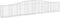 vidaXL - Schanskorf - gewelfd - 400x30x60/80 - cm - gegalvaniseerd - ijzer