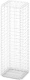 vidaXL - Schanskorf - met - deksels - 100x30x30 - cm - gegalvaniseerd - draad