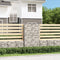 vidaXL - Schanskorf - met - deksels - 100x30x30 - cm - gegalvaniseerd - draad