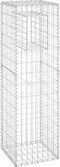 vidaXL - Schanskorf - paal - 40x40x140 - cm - ijzer
