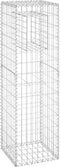 vidaXL - Schanskorf - paal - 50x50x140 - cm - ijzer