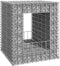 vidaXL - Schanskorf - paal - 50x50x140 - cm - ijzer