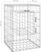 vidaXL - Schanskorf - paal - 50x50x180 - cm - ijzer