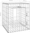 vidaXL - Schanskorf - paal - 50x50x60 - cm - ijzer